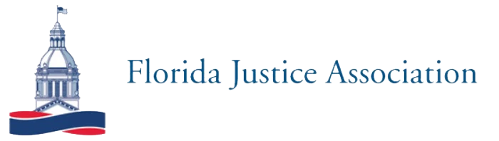 Florida Justice Association logo.